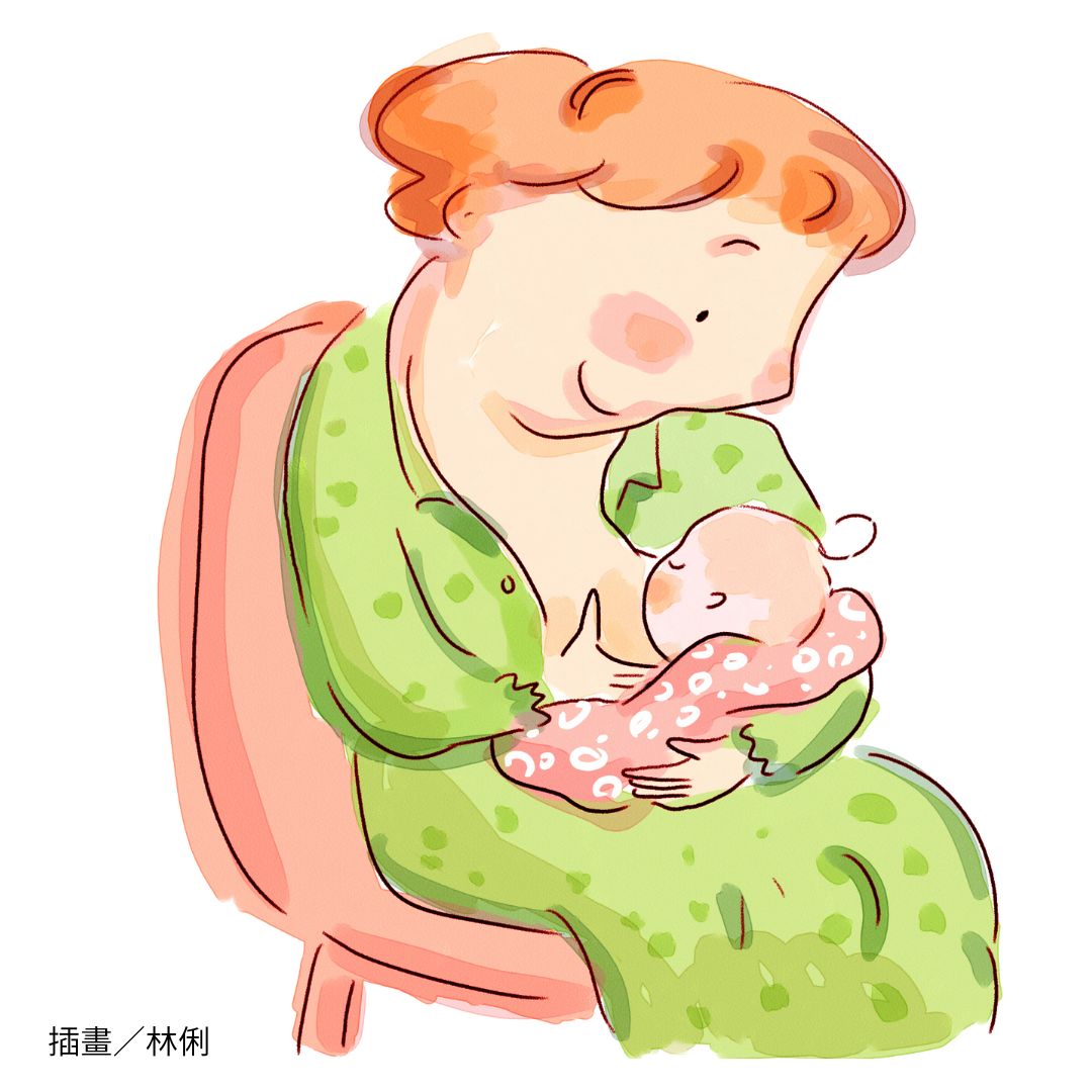 喝奶的婴儿宝贝插画图片_装饰图案_设计元素-图行天下素材网